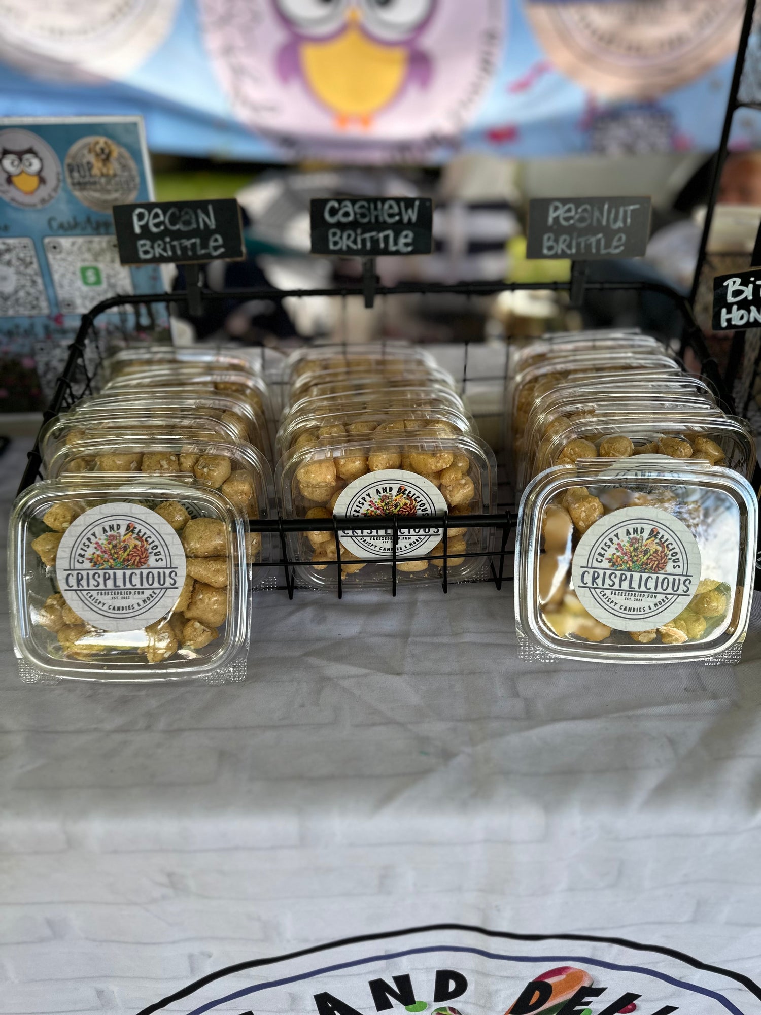 Freeze Dried Nut Brittle