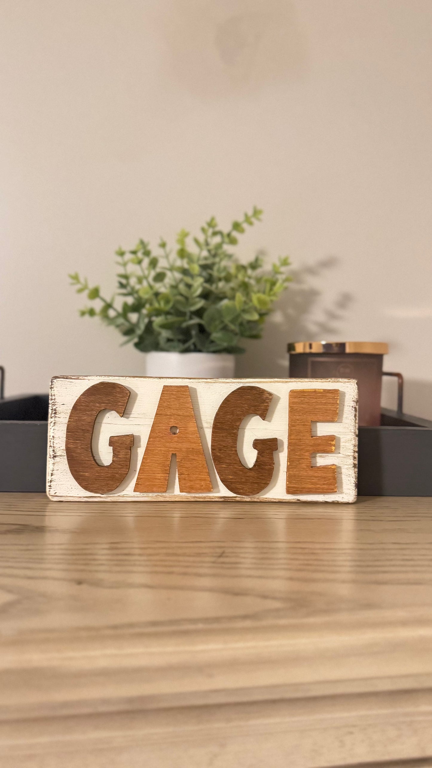 Name plate