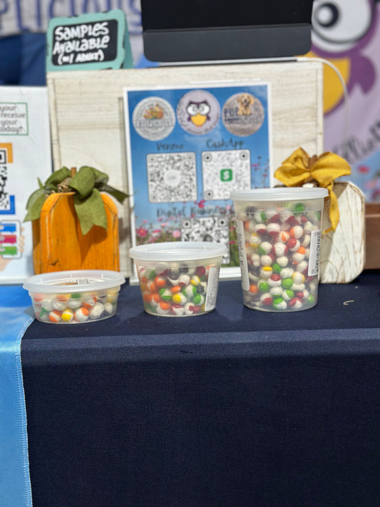 BLACK FRIDAY SALE Freeze Dried Rainbow Floofs | Freeze Dried Candy | Crunchy Fruit Chews in 32oz