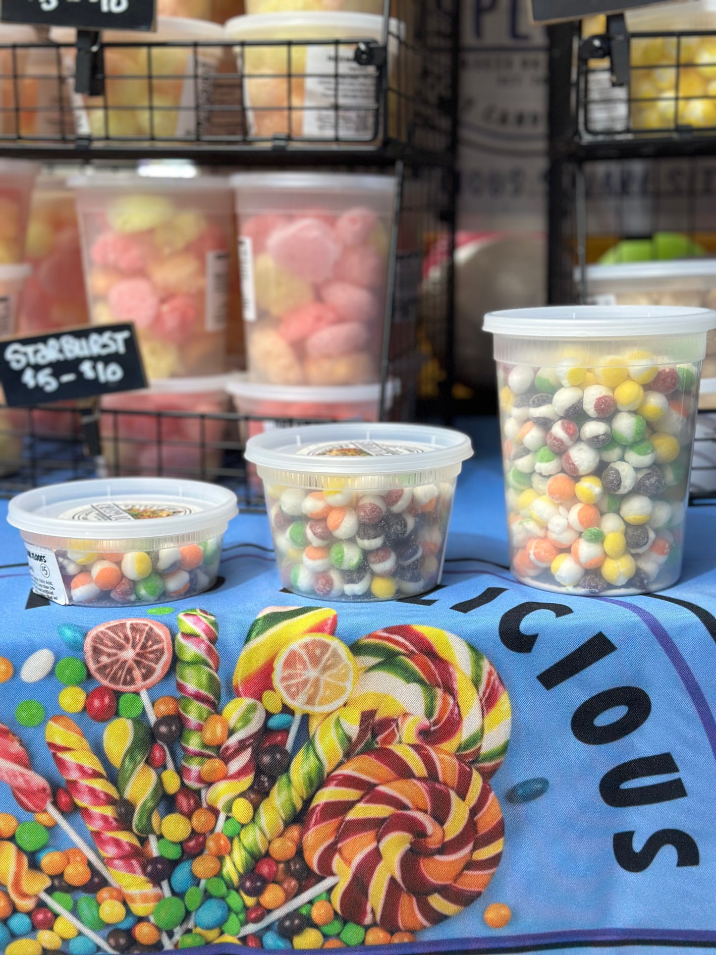 Freeze Dried Sour Floofs | Freeze Dried Candy | Tangy Crunch in 8oz, 16oz, 32oz
