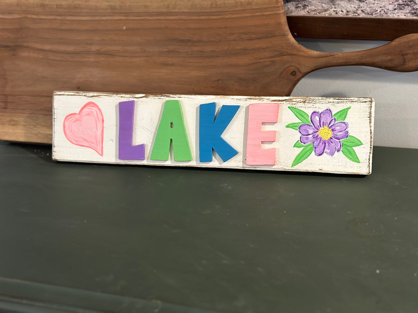 Personalized Wooden Name Plate | Custom Nursery, Bedroom or Door Sign