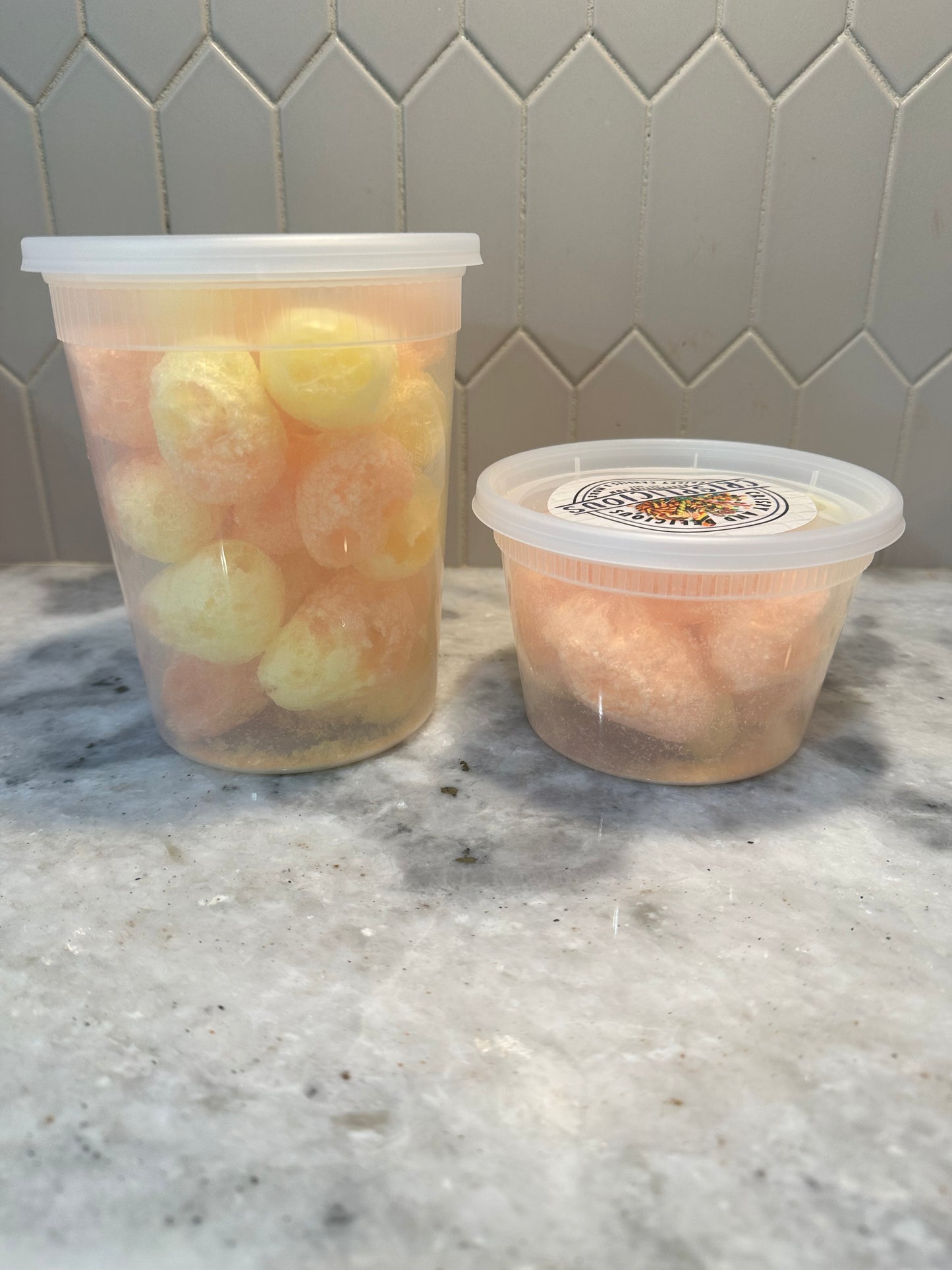 Freeze Dried Peach Rings – Bite Size Fruity Crunch