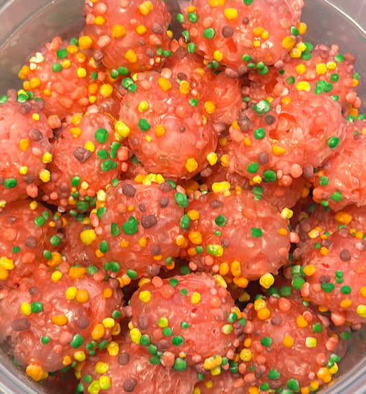 Freeze Dried Pink Blobs – Gummy Crunch Clusters, Sweet & Tangy Candy Snack