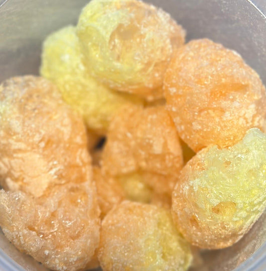 Freeze Dried Peach Rings – Bite Size Fruity Crunch