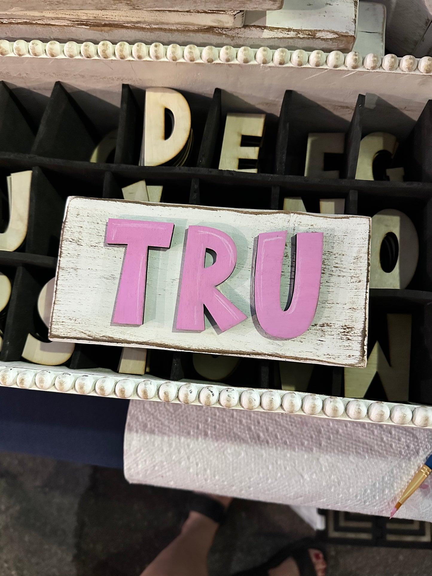 Personalized Wooden Name Plate | Custom Nursery, Bedroom or Door Sign