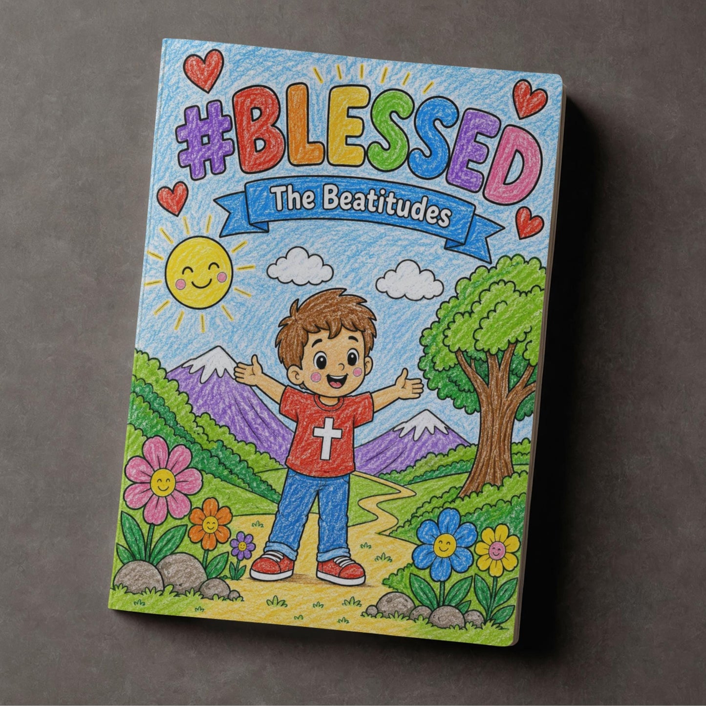 Beatitudes Coloring Book – Personalized Christian Activity Pages