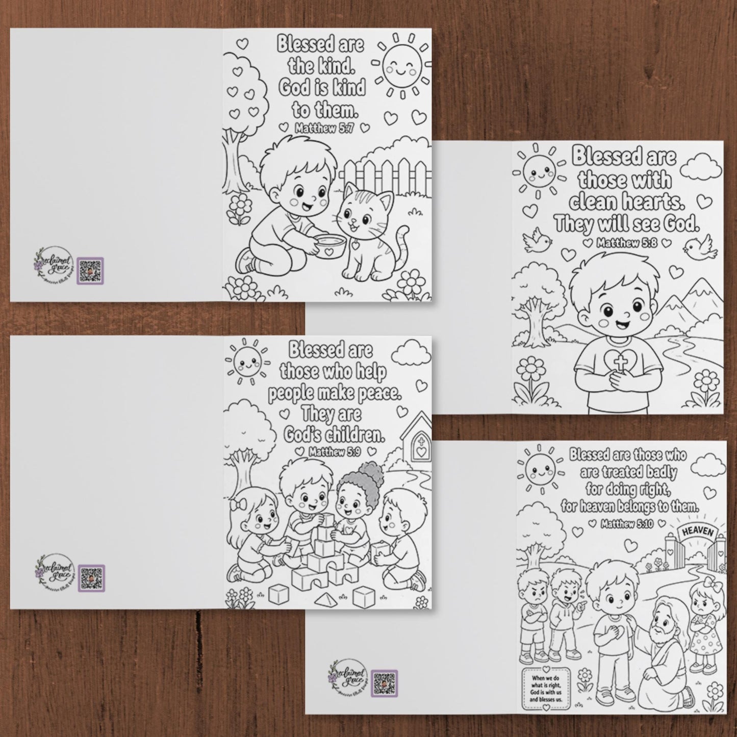 Christian Coloring Book Boy – Personalized Bible Study Activities