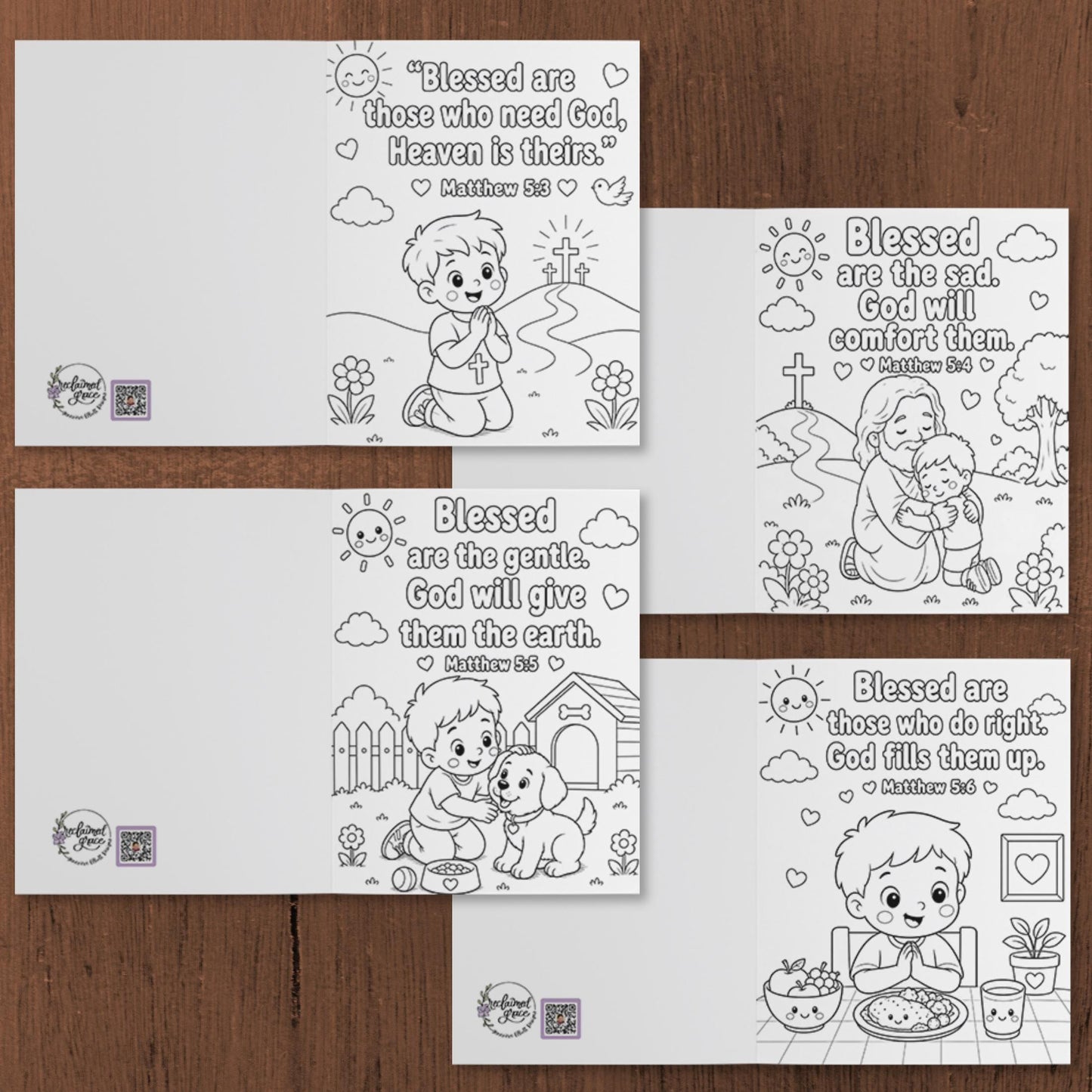 Christian Coloring Book Boy – Personalized Bible Study Activities