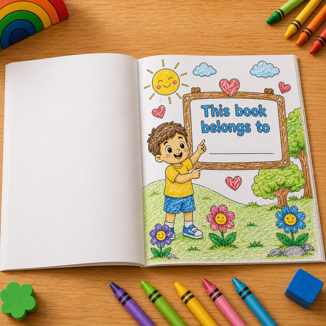 Beatitudes Coloring Book – Personalized Christian Activity Pages