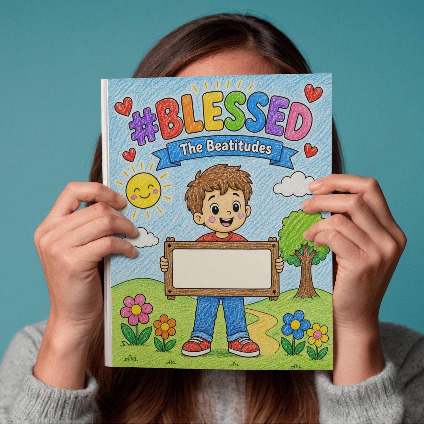 Christian Coloring Book Boy – Personalized Bible Study Activities