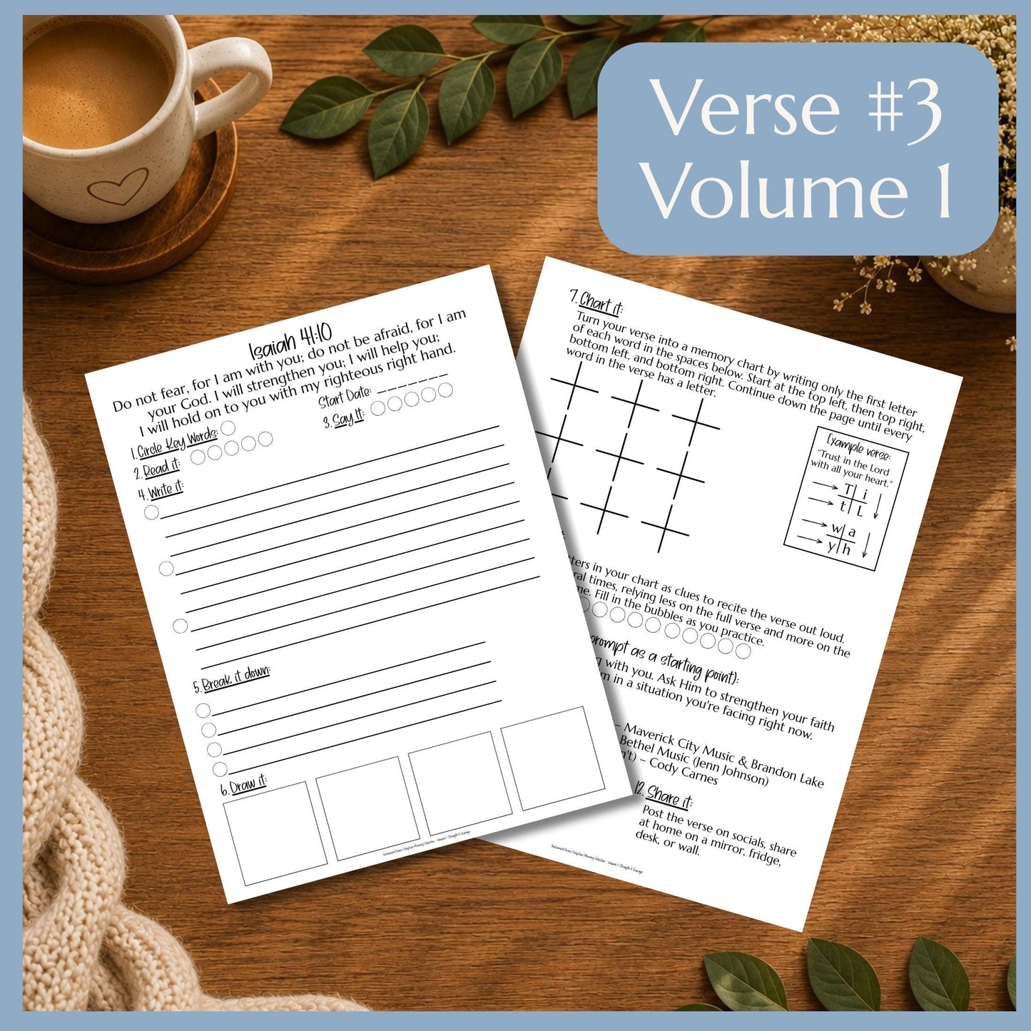 Bible Verse Coloring Book – Scripture Memory Workbook for Women