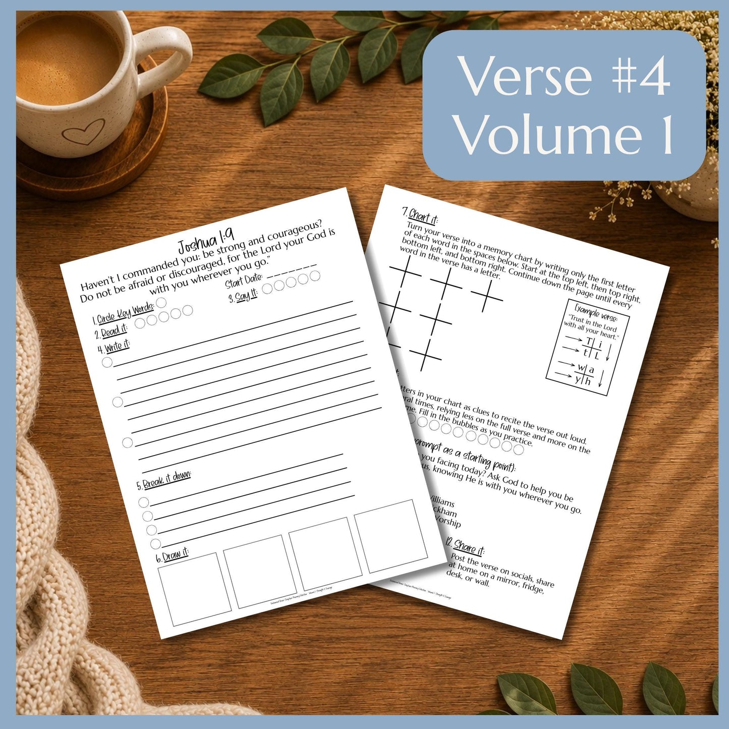 Bible Verse Coloring Book – Scripture Memory Workbook for Women