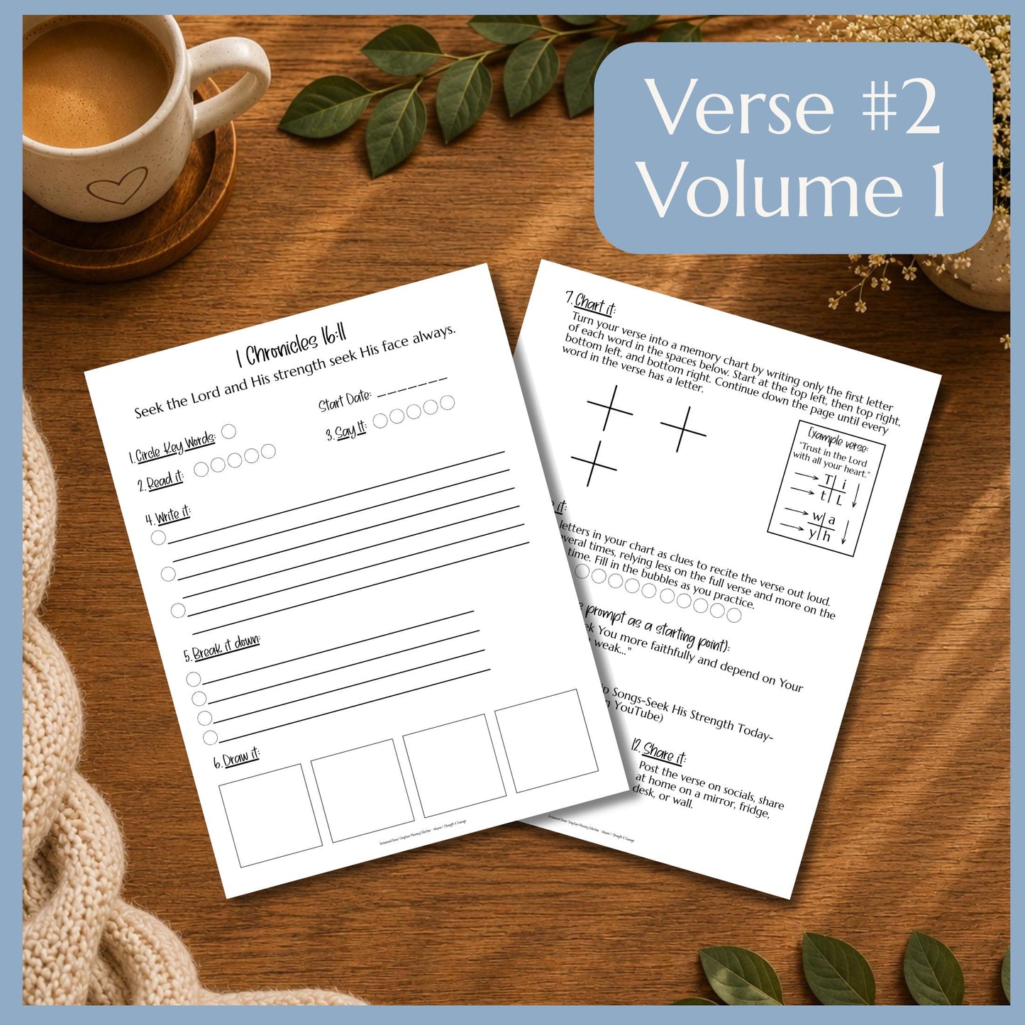Bible Verse Coloring Book – Scripture Memory Workbook for Women
