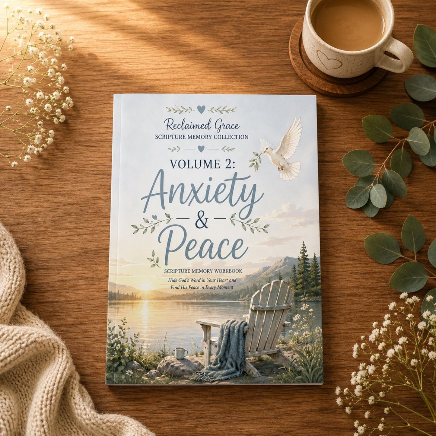 Christian Anxiety Journal – Scripture Memory & Verse Coloring